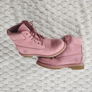 Timberland Premium 6-Inch Waterproof Boots – Prism Pink/Dusty Rose
